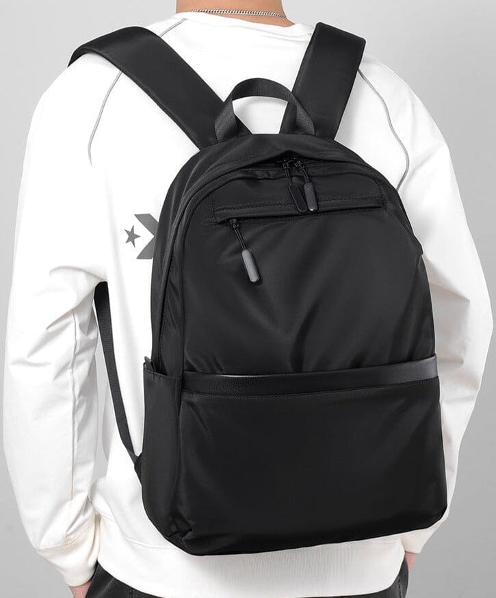 sac à dos homme urbain stylé noir