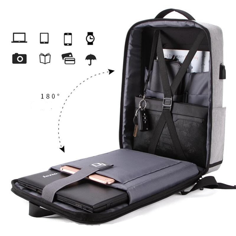 sac a dos pour ordinateur sécurisé