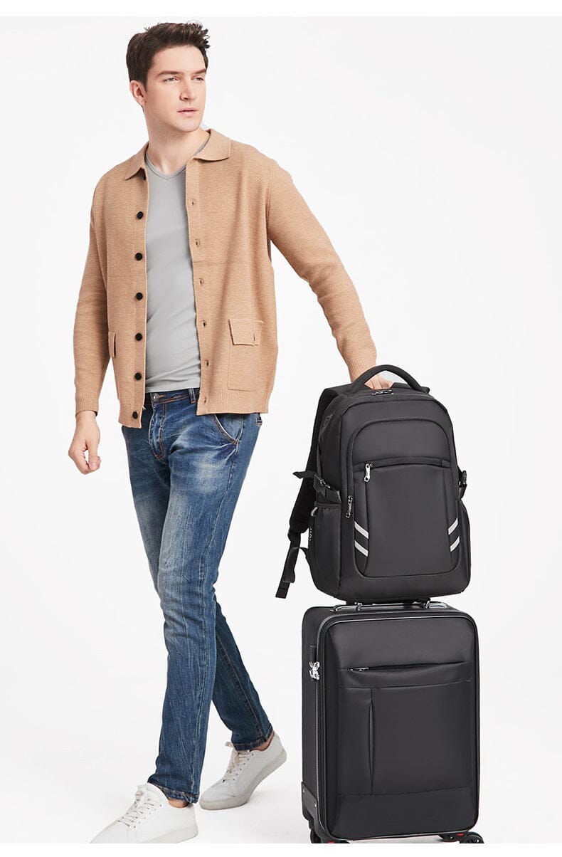 sac dos ordinateur portable homme voyage connecté 15 pouces