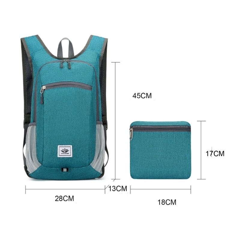 sac dos pliable voyage ultra léger 20l