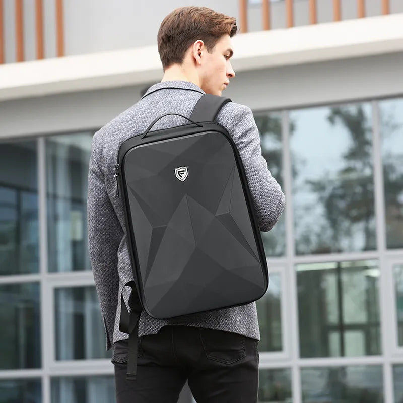 sac à dos rigide antivol usb