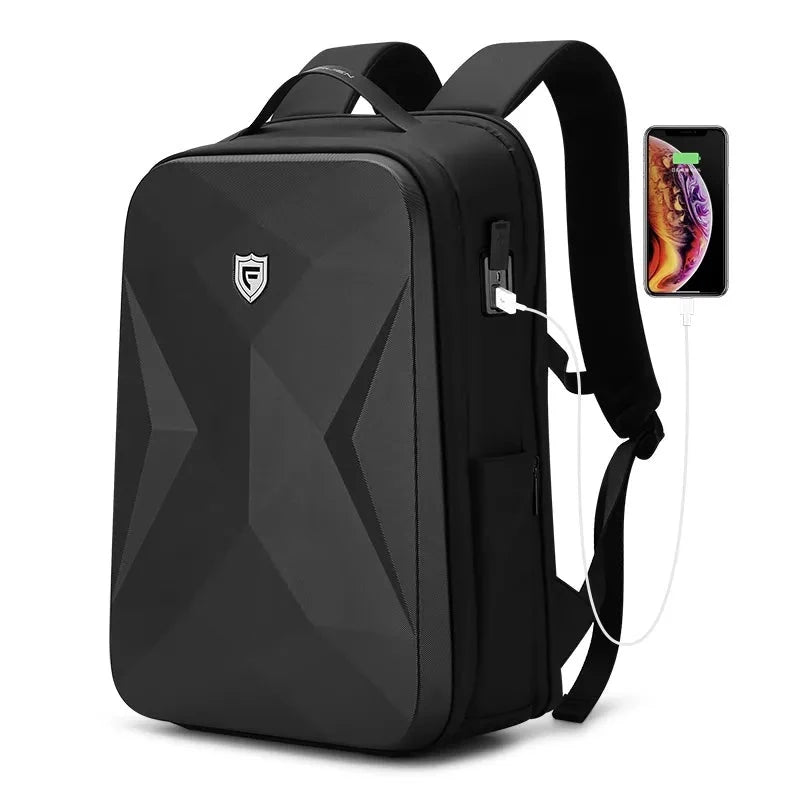 sac a dos rigide antivole usb