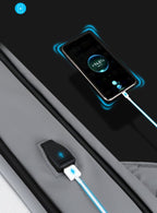 sac à dos coque rigide ordinateur portable 17 pouces usb