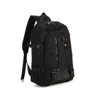 sac a dos toile canvas noir