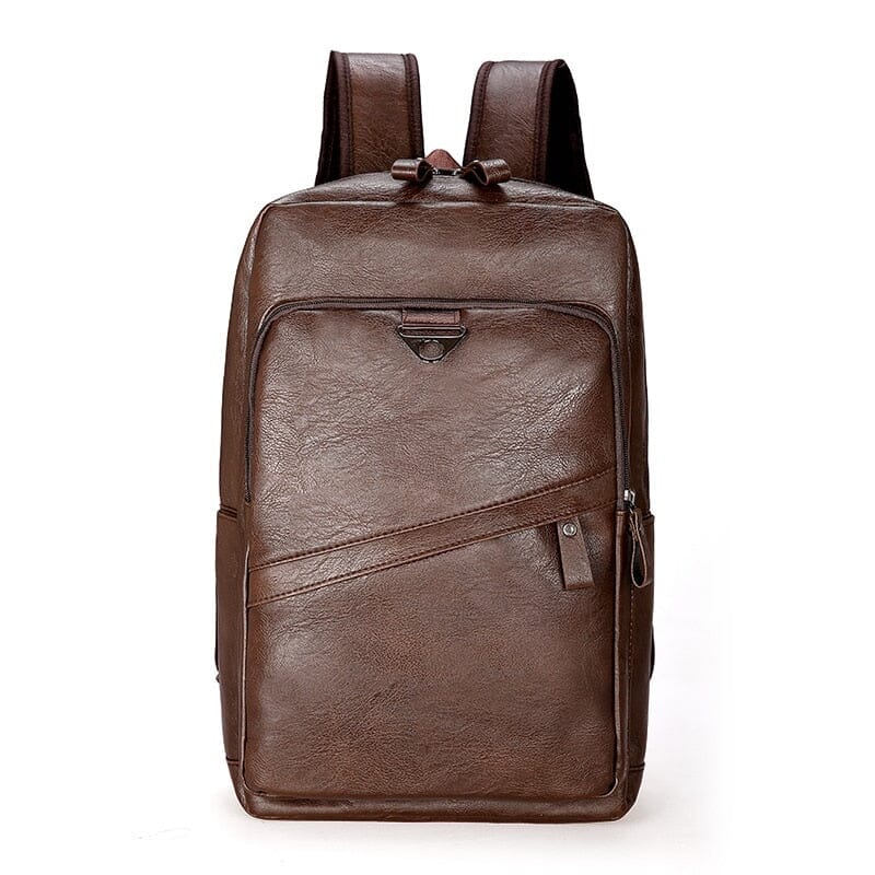 sac a dos vintage marron homme travail