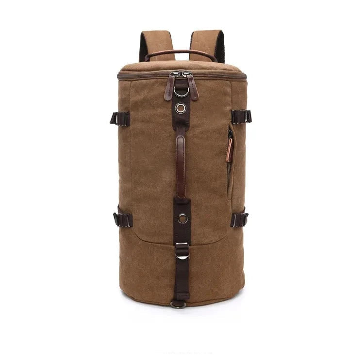 sac dos en toile vintage canvas convertible