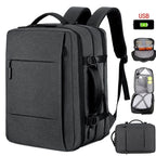 sac a dos voyage cabine avion extensible usb