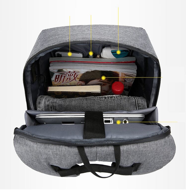 sac a dos ordinateur voyage digital backpack antivol