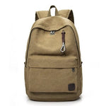 sac a dos voyage vintage en toile homme