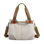 sac a main de voyage femme bandouliere vintage toile canvas