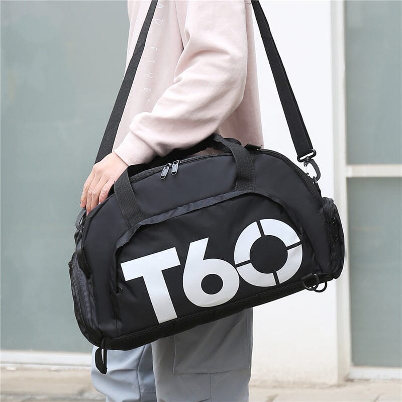 sac de sport avec compartiment chaussures t60 convertible
