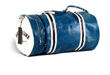 sac de sport voyage vintage bleu