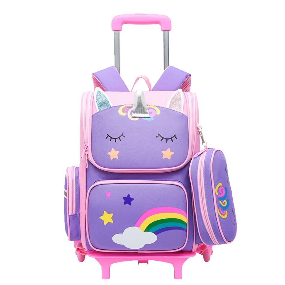 sac voyage roulette licorne dodo