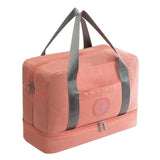 sac cabine avion 40x30x20 rose