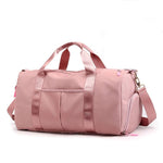 sac voyage compartiment chaussures pink