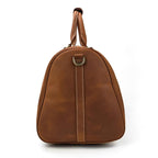 Sac de Voyage en Cuir <br>Vieilli Marron