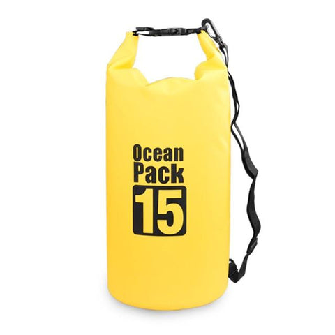 sac de voyage ocean pack etanche jaune
