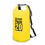 sac etanche voyage jaune ocean pack 