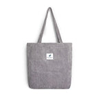 sac de voyage femme tote bag velours côtelé