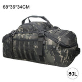 sac militaire de voyage randonnée 40l 60l 80l
