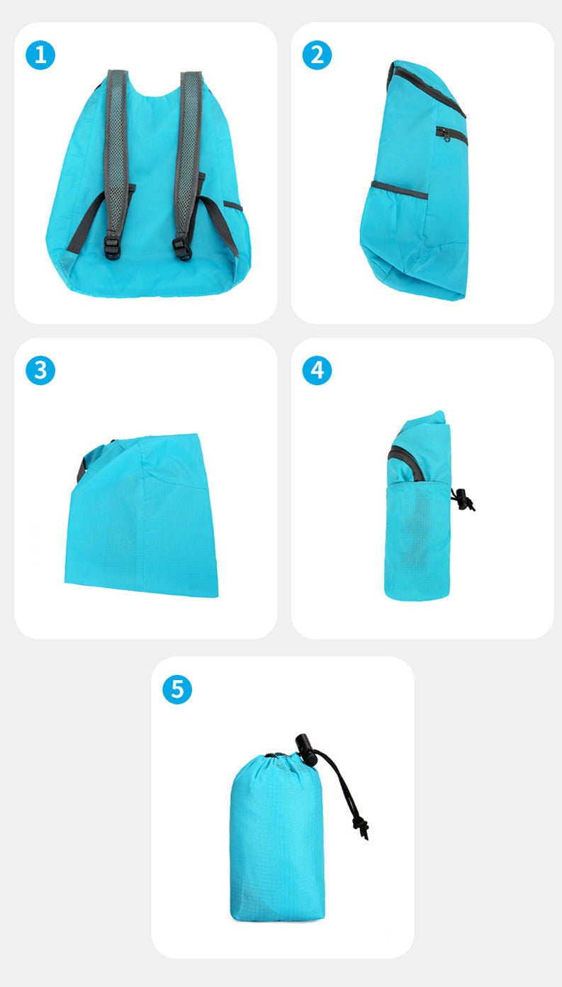 sac dos voyage pliable compact