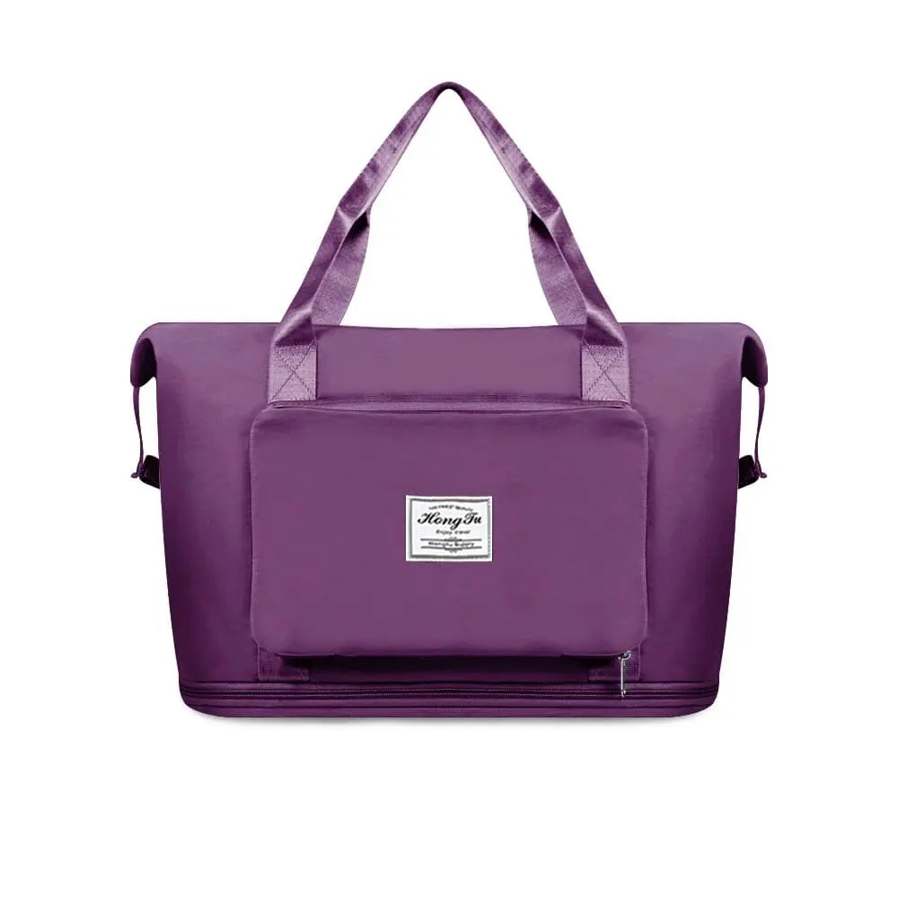 Sac De Voyage Pliable Gloyuda Avec Roulettes - 74 Cm, Grande Capacité 75L, Idéal Pour Déménagement Et Voyages