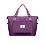 sac pliable extensible voyage violet
