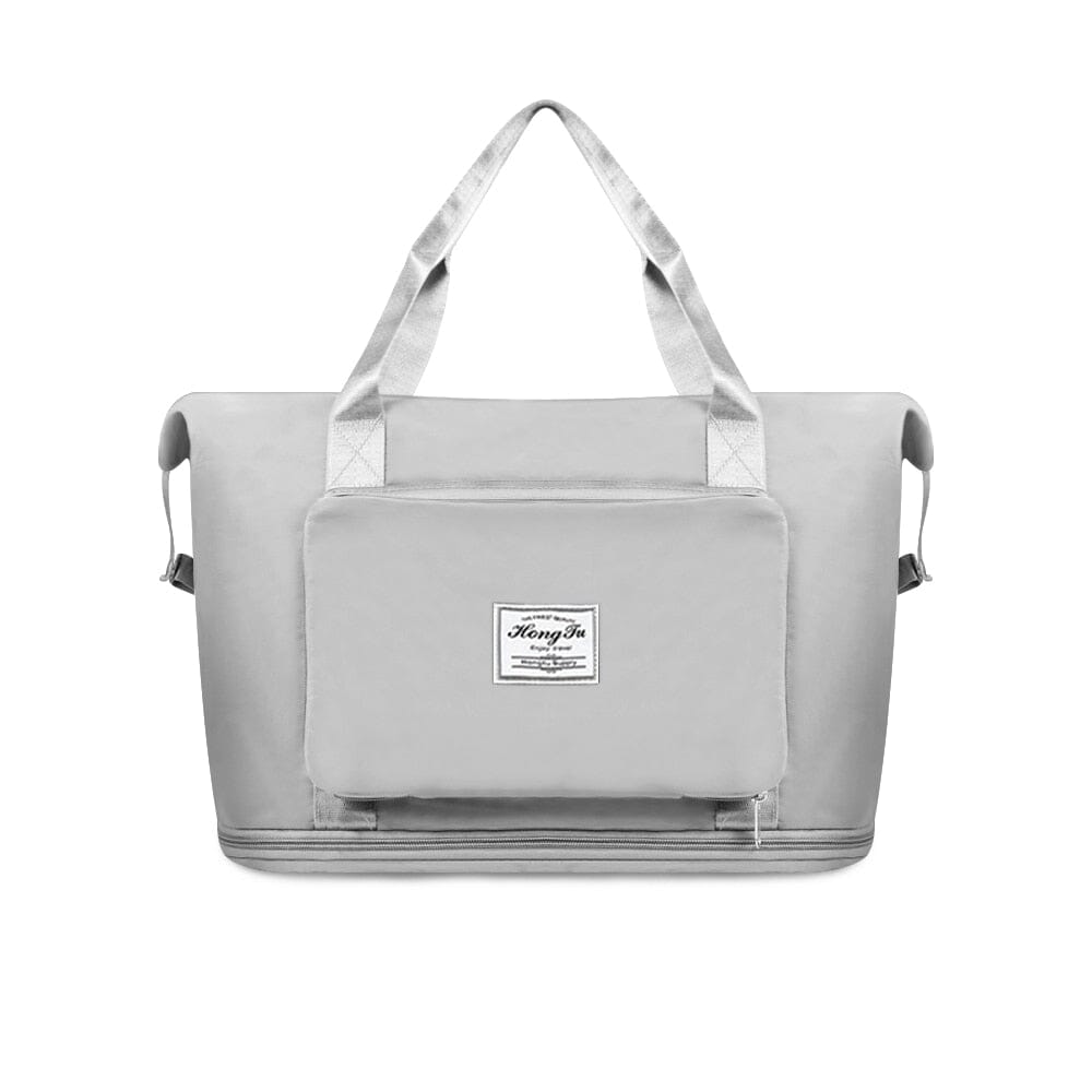 sac pliable extensible voyage gris