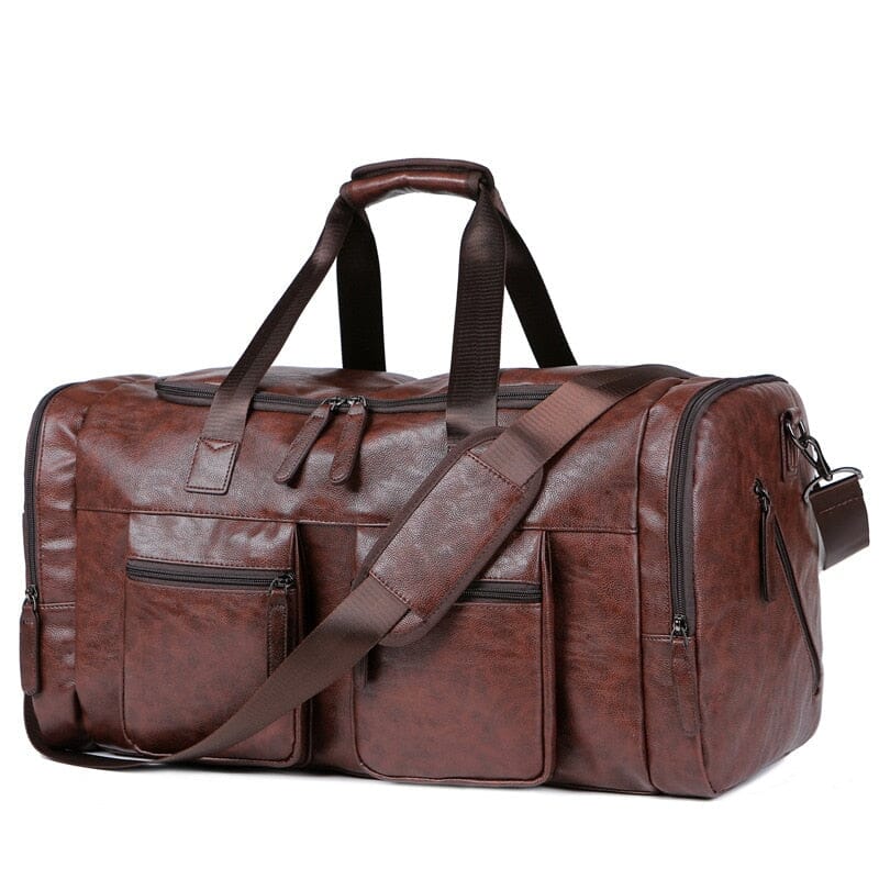 sac vintage de voyageur explorateur