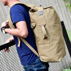 sac à dos de voyage vintage fourre tout militaire