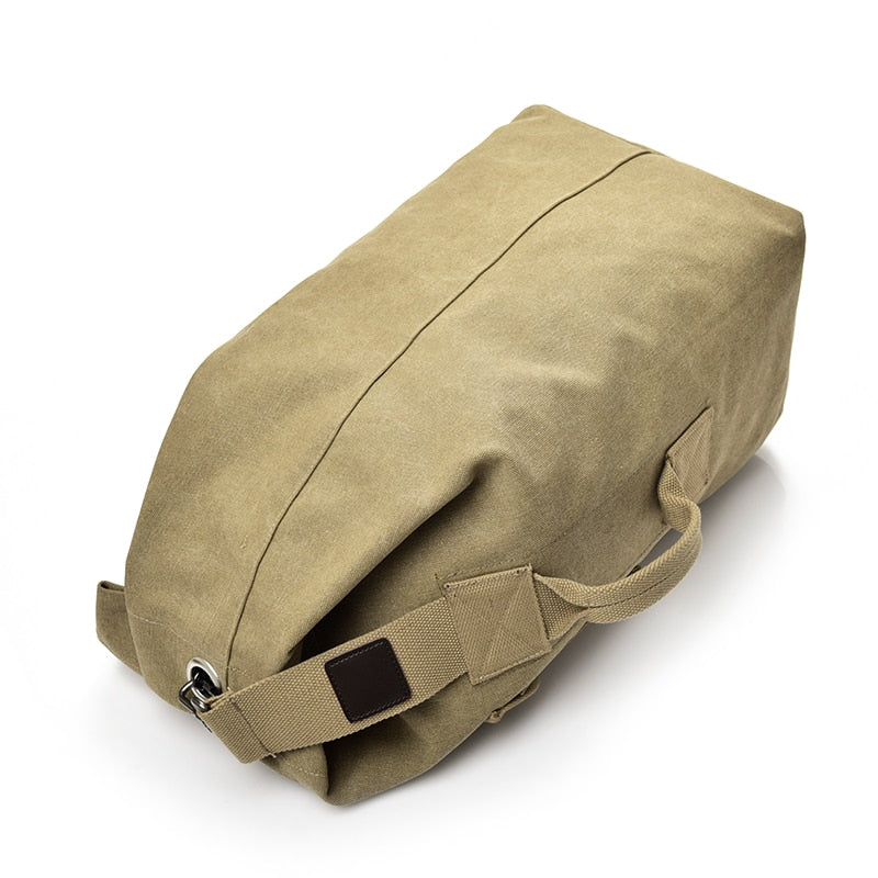 sac a dos de voyage vintage fourre tout militaire