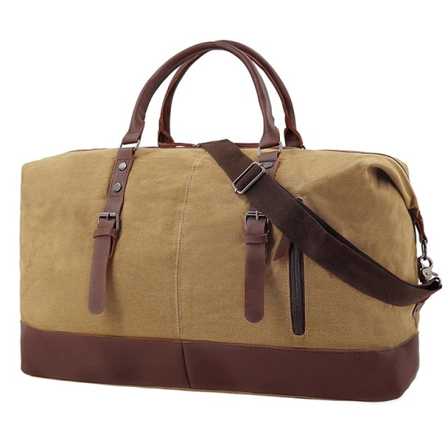 sac voyage vintage weekender bag