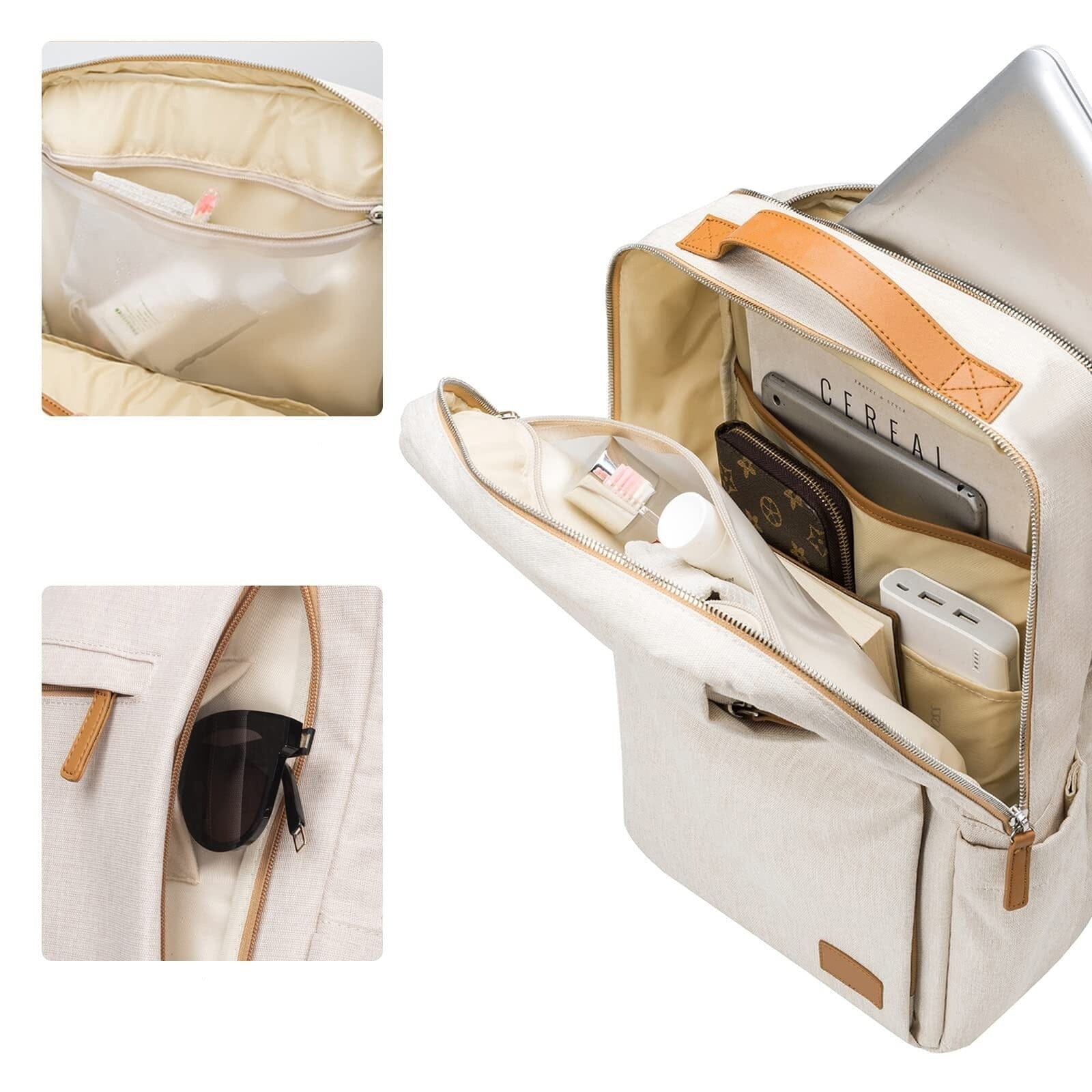 sac de voyage ordinateur femme connectée