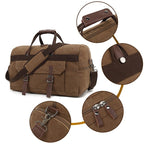 sac week end vintage travel duffle bag 40 l