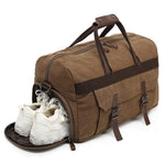 sac week end voyage vintage travel duffle bag 40l