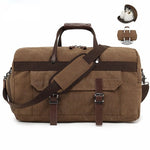 sac week end vintage travel duffle bag 40l