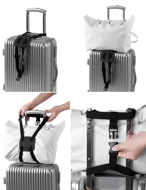 5 Pack Sangle de Bagage Sangles de Transport Suitcase Sangle
