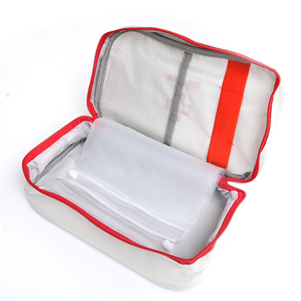 Trousse à pharmacie vide, rouge, 20x14x10 cm, First Aid Kit MAKEUP First  Aid Kit Bag L