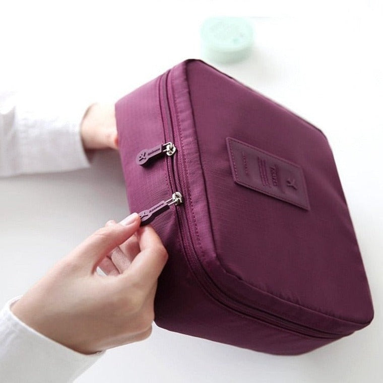 trousse de maquillage voyage travel uni