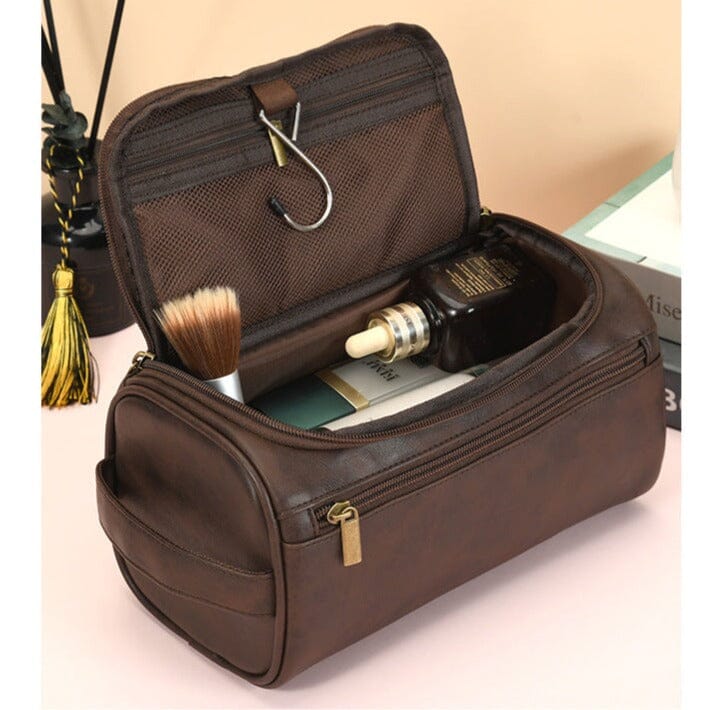 trousse de toilette à suspendre vintage voyage