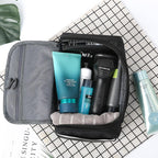 trousse de toilette voyage flight travel bag noir