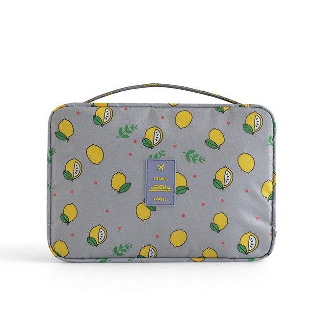 Trousse de Toilette de Voyage <br>Citrons