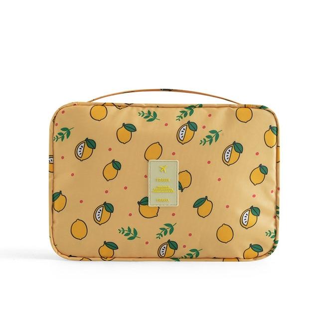 Trousse de Toilette de Voyage <br>Citrons