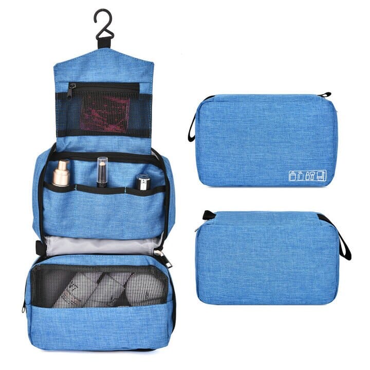 trousse toilette voyage travelbasics bleu ciel