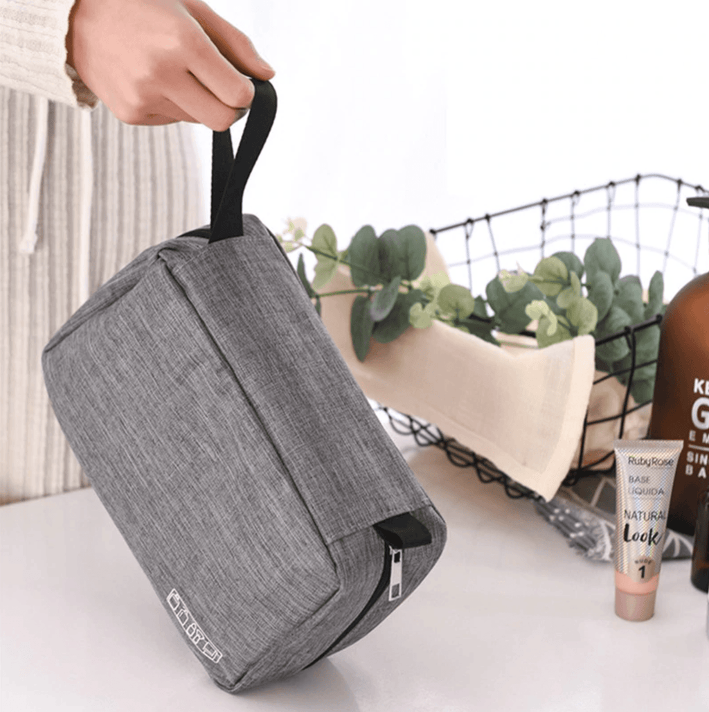 trousse toilette voyage travelbasics grise