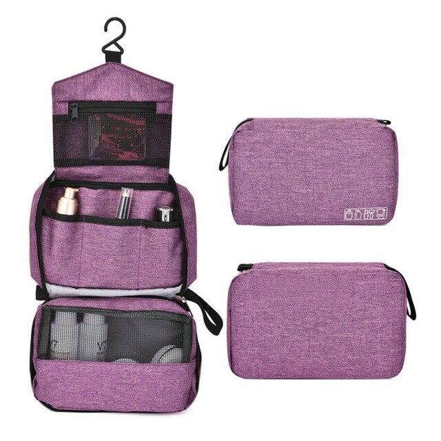 trousse de toilette voyage violette travelbasics