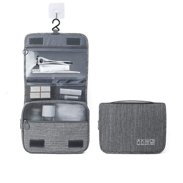 Trousse de Toilette Suspendue, 4 Compartiments Trousse de Toilette Suspendue, 4 Compartiments
