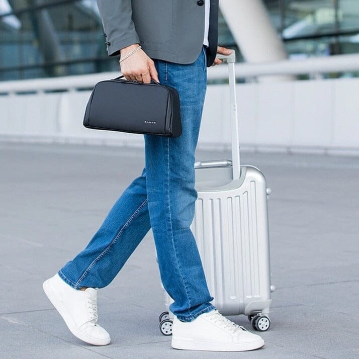 trousse voyage homme luxe avion